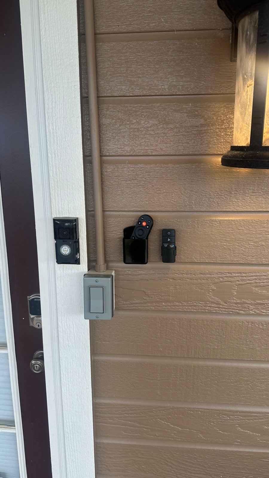 Outdoor rated kill switch and remote controls installed by Golden Stain